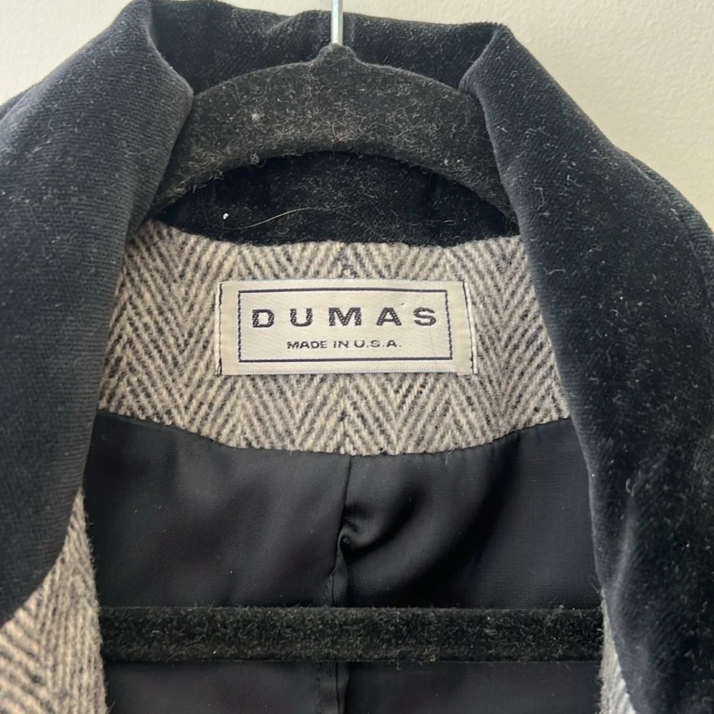 Vintage Herringbone Coat - Picture 2 of 6